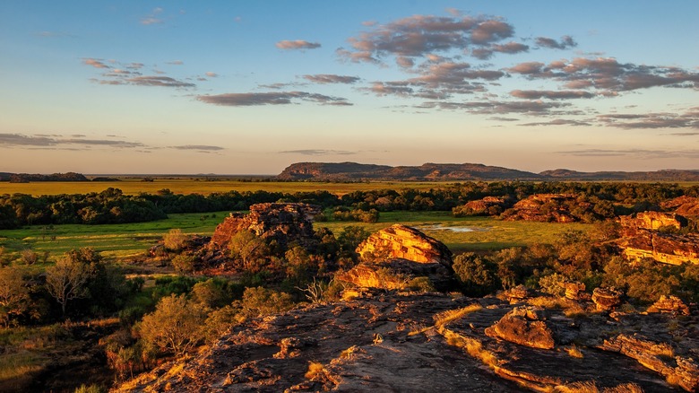 Rocky landscape view from Ubirr