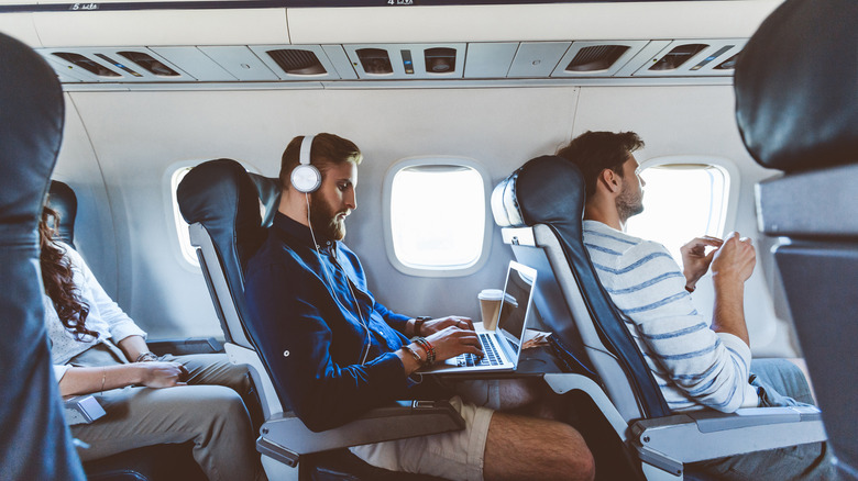 passengers on plane