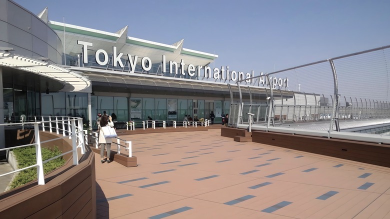 Haneda Tokyo International Airport observation deck
