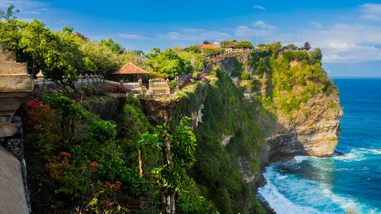 Bali cliffside