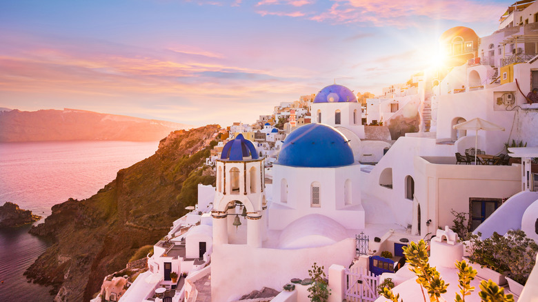 Sunset, Oia, Santorini, Greece