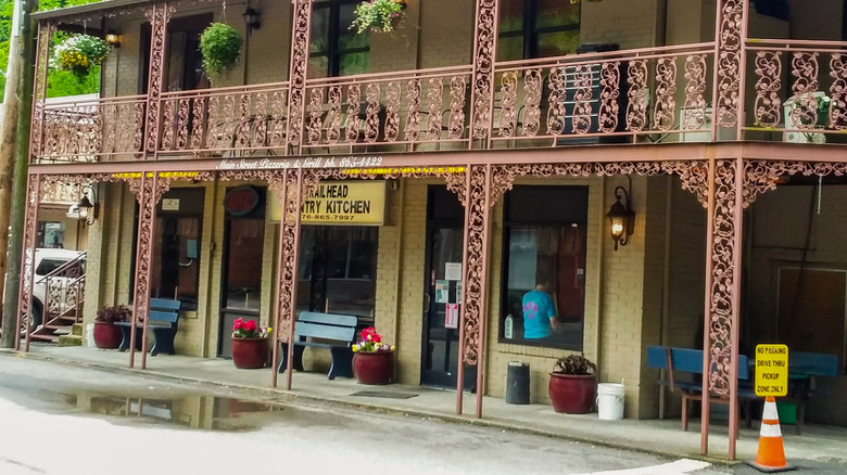 Vintage cafe in Haysi, Virginia