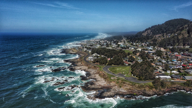 Yachats Oregon coastal town