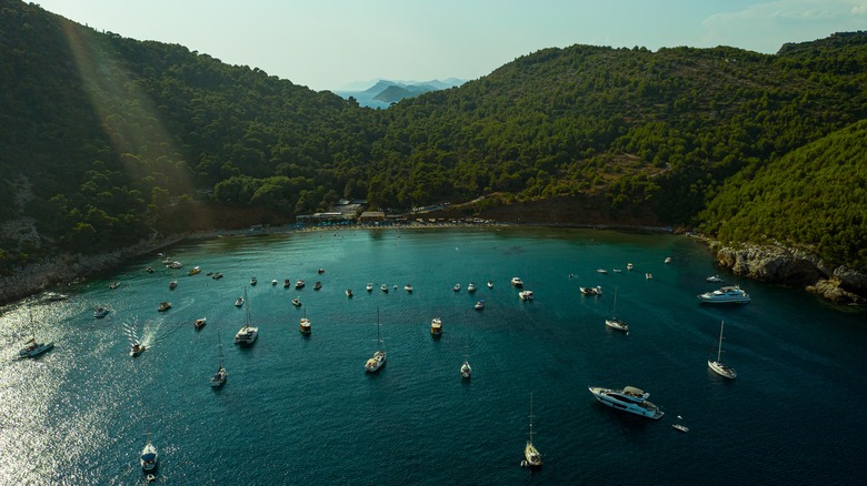 Sunj Beach, Lopud Island, Croatia