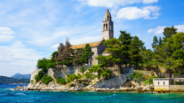 Franciscan monastery on Lopud Island