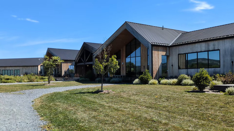 The front of Wildflower Farms, Auberge Resorts