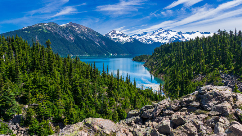 Iconic Garibaldi Lake and Panorama Ridge - calling card of beautiful British Columbia