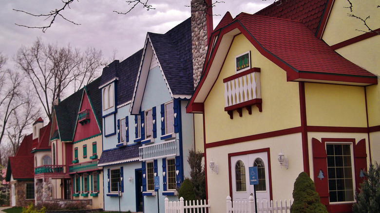 German houses of Frankenmuth, Michigan