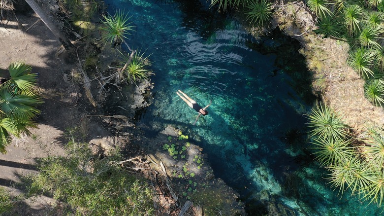 Woman in Bitter Springs