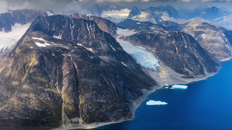 Torngat Mountains National Park aerial shot