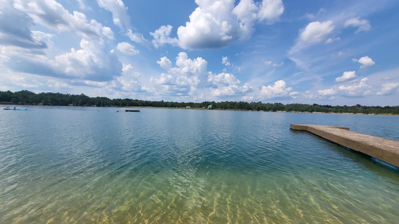 This Once-Private Lake In Louisiana Offers A Pristine Beach Getaway