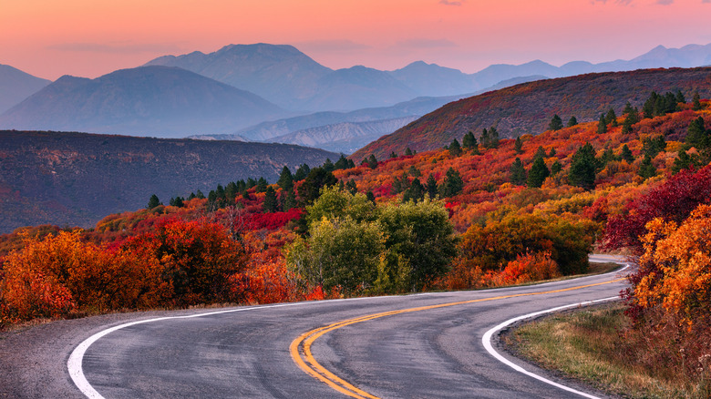 scenic road Colorado