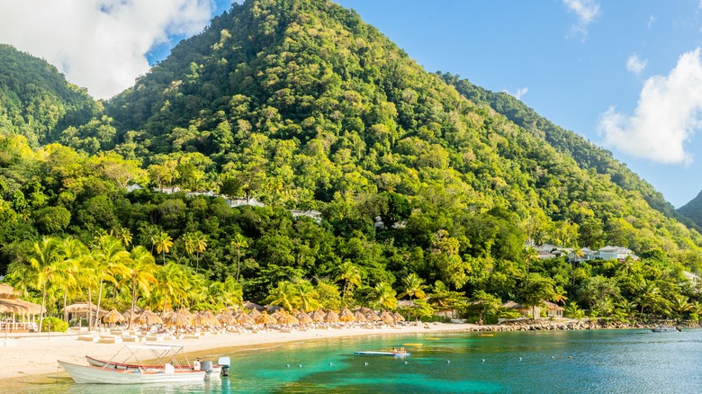 St. Lucia beach