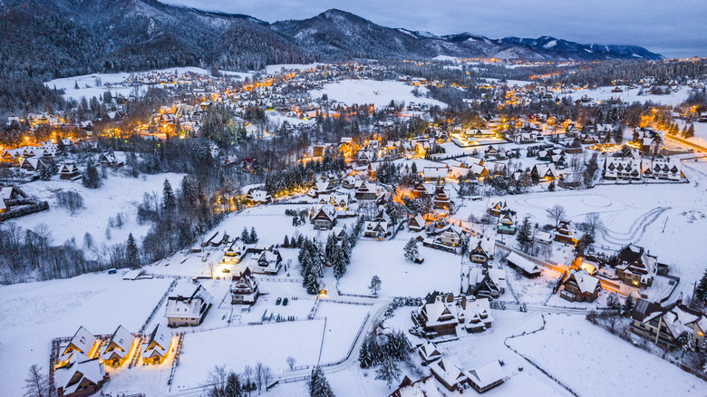 Zakopane ski scene