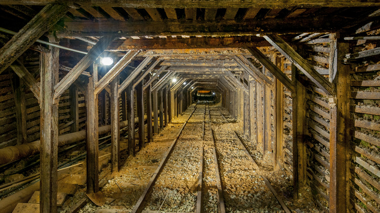 An abandoned mine shaft in Grass Valley