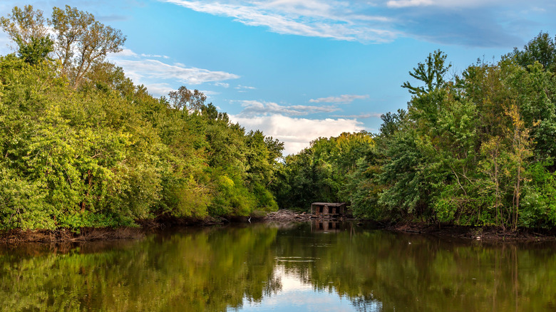 Mississippi River, St. Charles County, Missouri