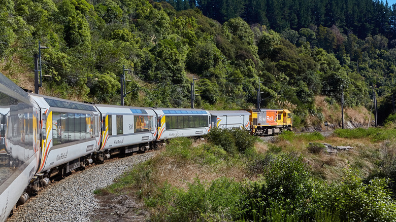 Photo of KiwiRail, the TranzAlpine railcar