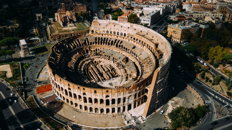 The Colosseum in Rome