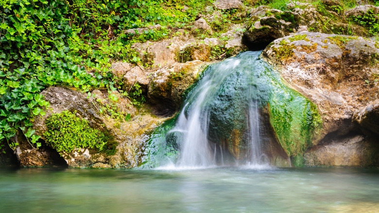 Waterfall at Hot Springs National Park