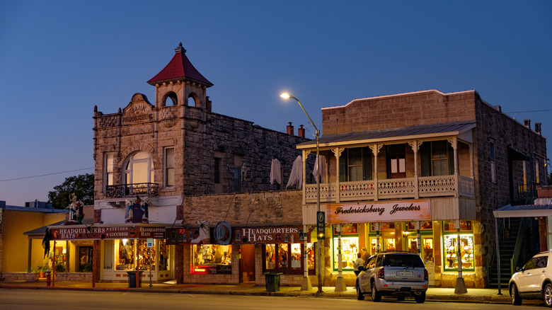 Downtown Fredericksburg Texas