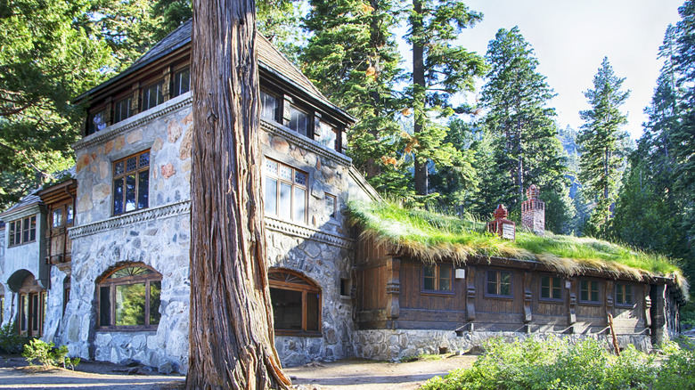 Vikingsholm castle at Emerald Bay State Park.