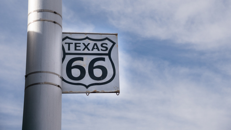 Route 66 sign