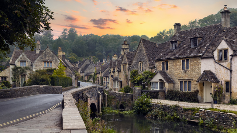 Castle Combe Cotswolds UK