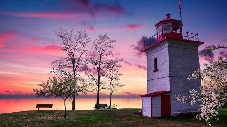 Lake Huron from the Goderich Lighthouse