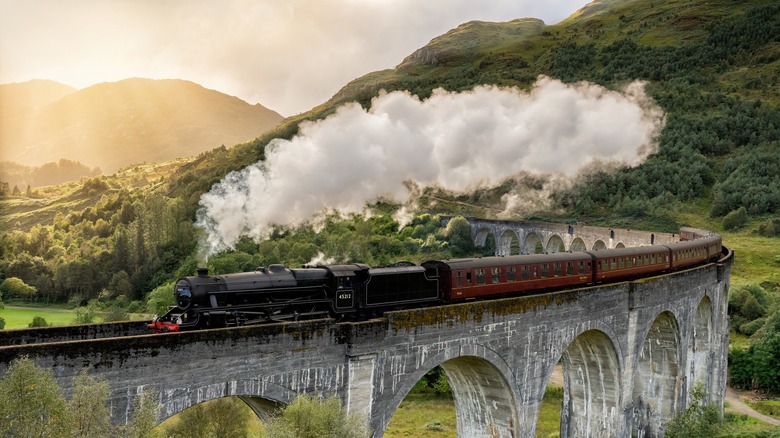 Jacobite train, West Highland Line