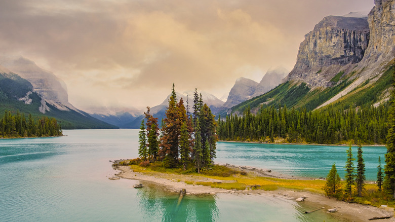 A lake in Banff National Park
