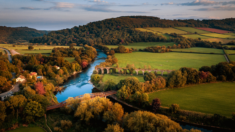 view on wye valley walk