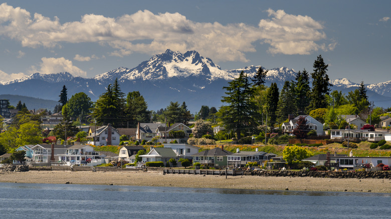 The scenic Bremerton, WA