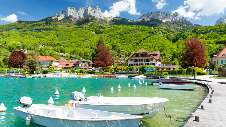 Talloires in France