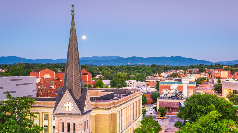 Roanoke, Virginia skyline