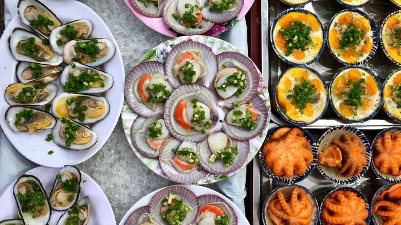 Seafood at Duong Dong night market