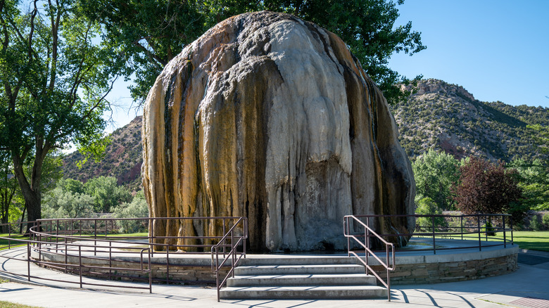 Tepee Fountain at Hot Springs State Park