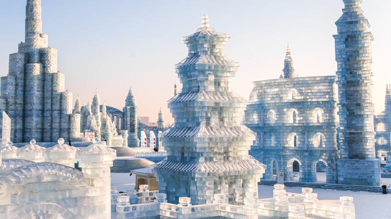 Harbin Ice Festival sculpture