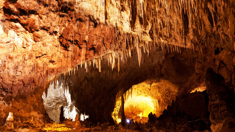 Carlsbad Caverns cave interior