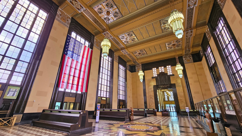 Inside of the Durham Museum