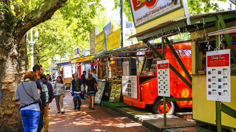 Portland, Oregon street fair