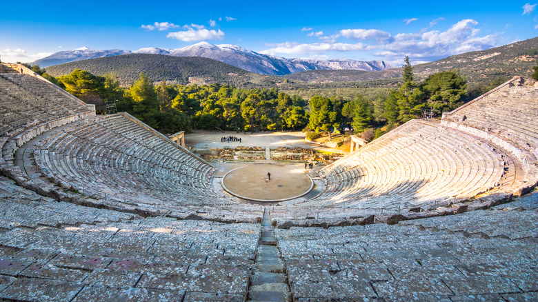 The Amphitheater at Epidaurus