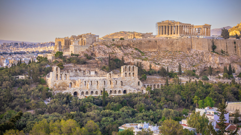 View of the Acropolis
