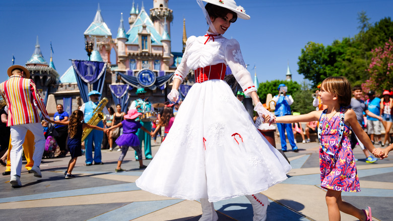 A kid enjoying time at Disney