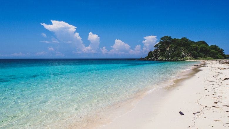 Timor-Leste beach tropical blue waters white sand