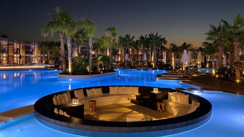 the pools at Stella Island Luxury Resort and Spa