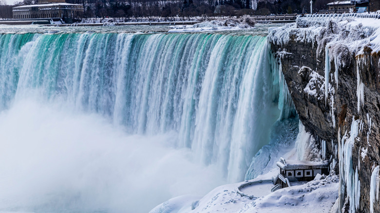 Niagara Falls in the winter