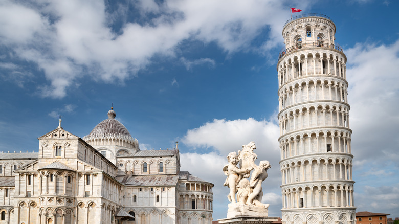 Leaning Tower of Pisa and Pisa Cathedral