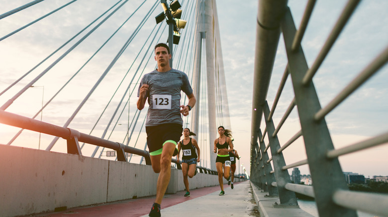 Runners at San Francisco marathon