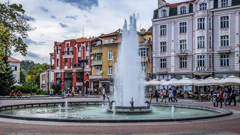 Plovdiv, Bulgaria fountain