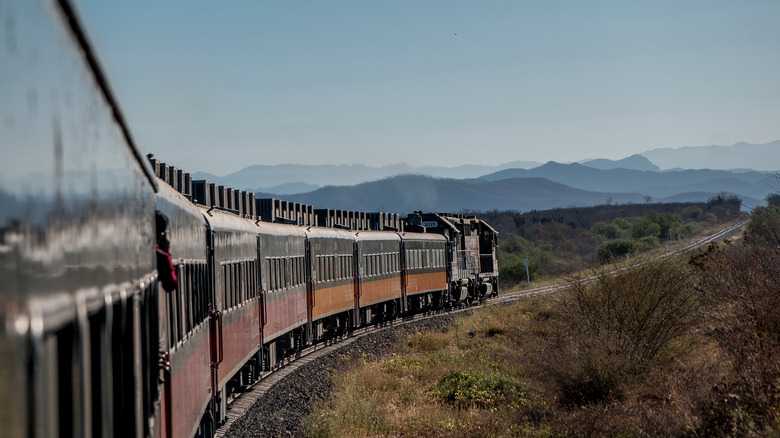 train at Copper Canyon